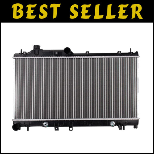 Leak-Tested Lightweight Aluminum Radiator for Subaru Forester & Outback