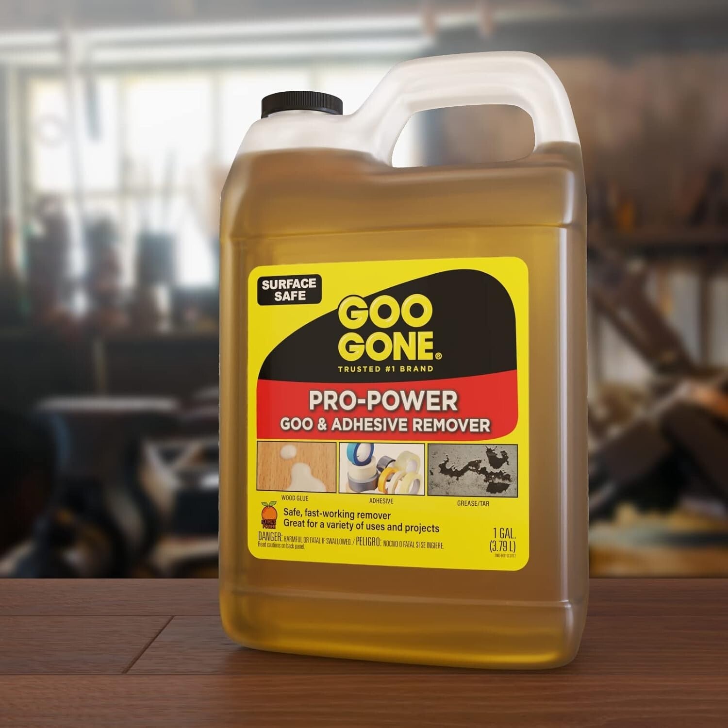 Fast-Acting 128 oz. Adhesive Remover with Citrus Scent for Heavy-Duty Cleaning