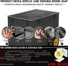 Load image into Gallery viewer, Double Layer Extra Heavy-Duty Generator Cover - 32"x24" Waterproof Protection