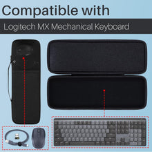 Load image into Gallery viewer, Protective Hard Case for Logitech MX Mechanical Keyboard - Carry with Comfort