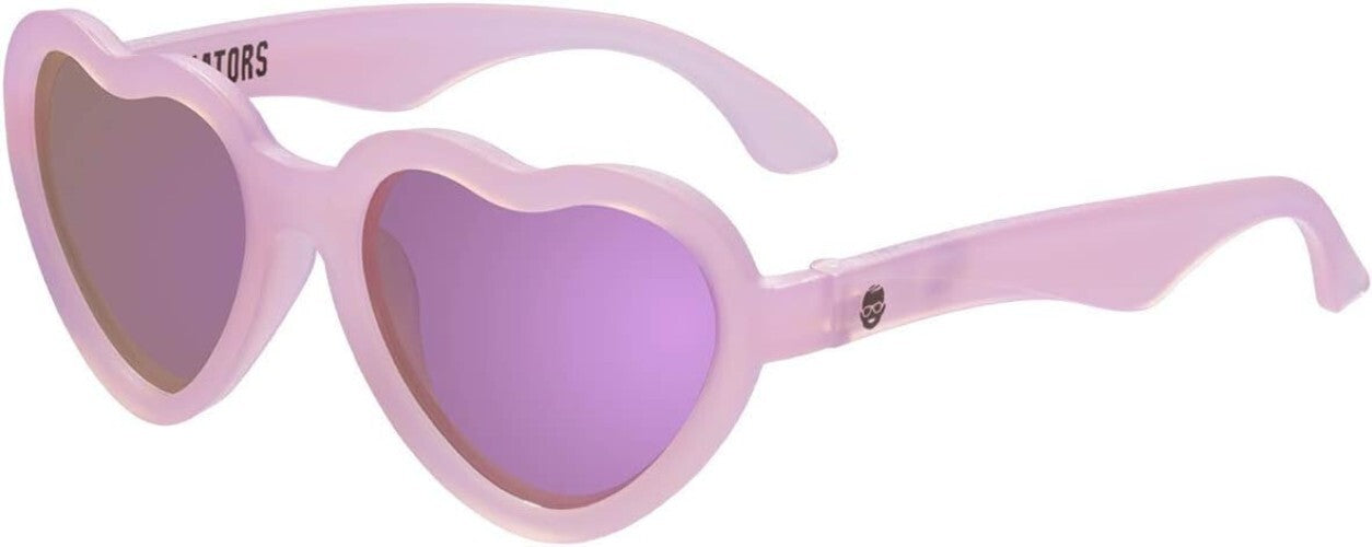 Adorable Heart-Shaped Kids Sunglasses – Polarized UV Protection & Flexible Fit