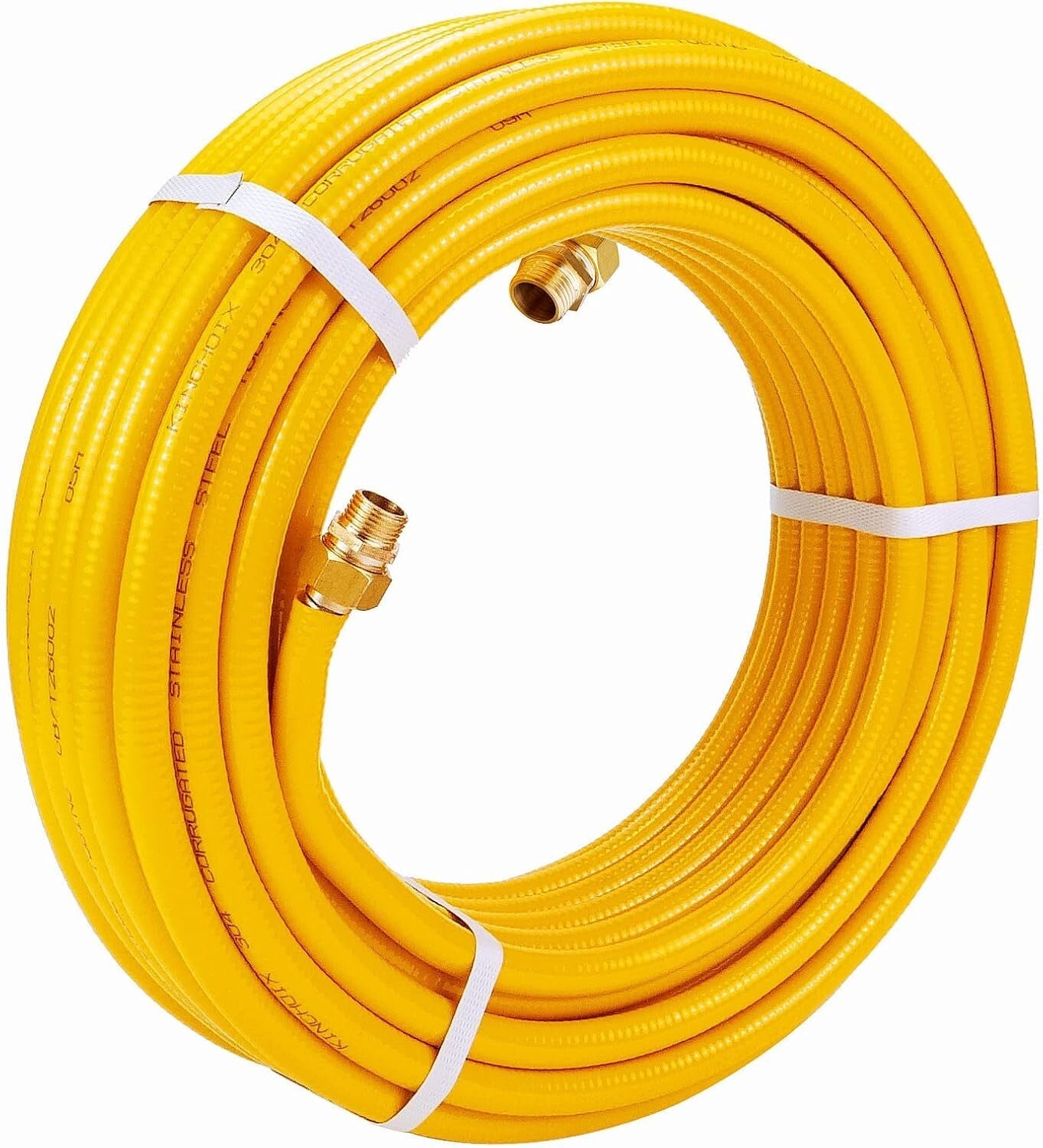 High-Performance 100ft Stainless Steel Corrugated Gas Line - Ideal for All Uses