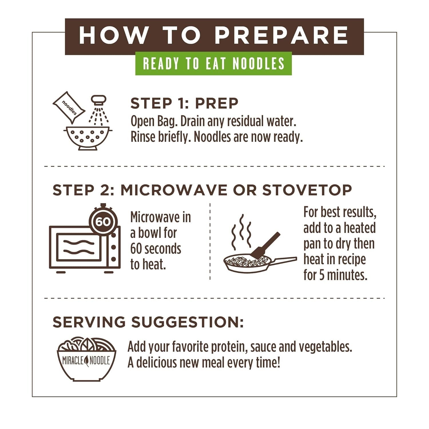 Keto-Friendly Variety Pack: Angel Hair, Fettuccine, & Shirataki Rice - Low Carb