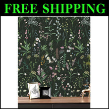 Load image into Gallery viewer, Garden Block Floral Peel and Stick Wallpaper - Easy Install for Modern Decor