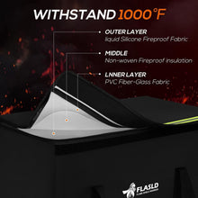 Load image into Gallery viewer, Three-Proof Large Battery Bag for 200Ah Lithium - Fire, Water &amp; Explosion Safe