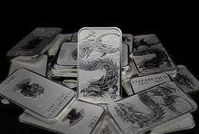 Load image into Gallery viewer, Limited Edition 1 oz Silver Dragon Rectangular Coin - Perth Mint Cert. Auth.