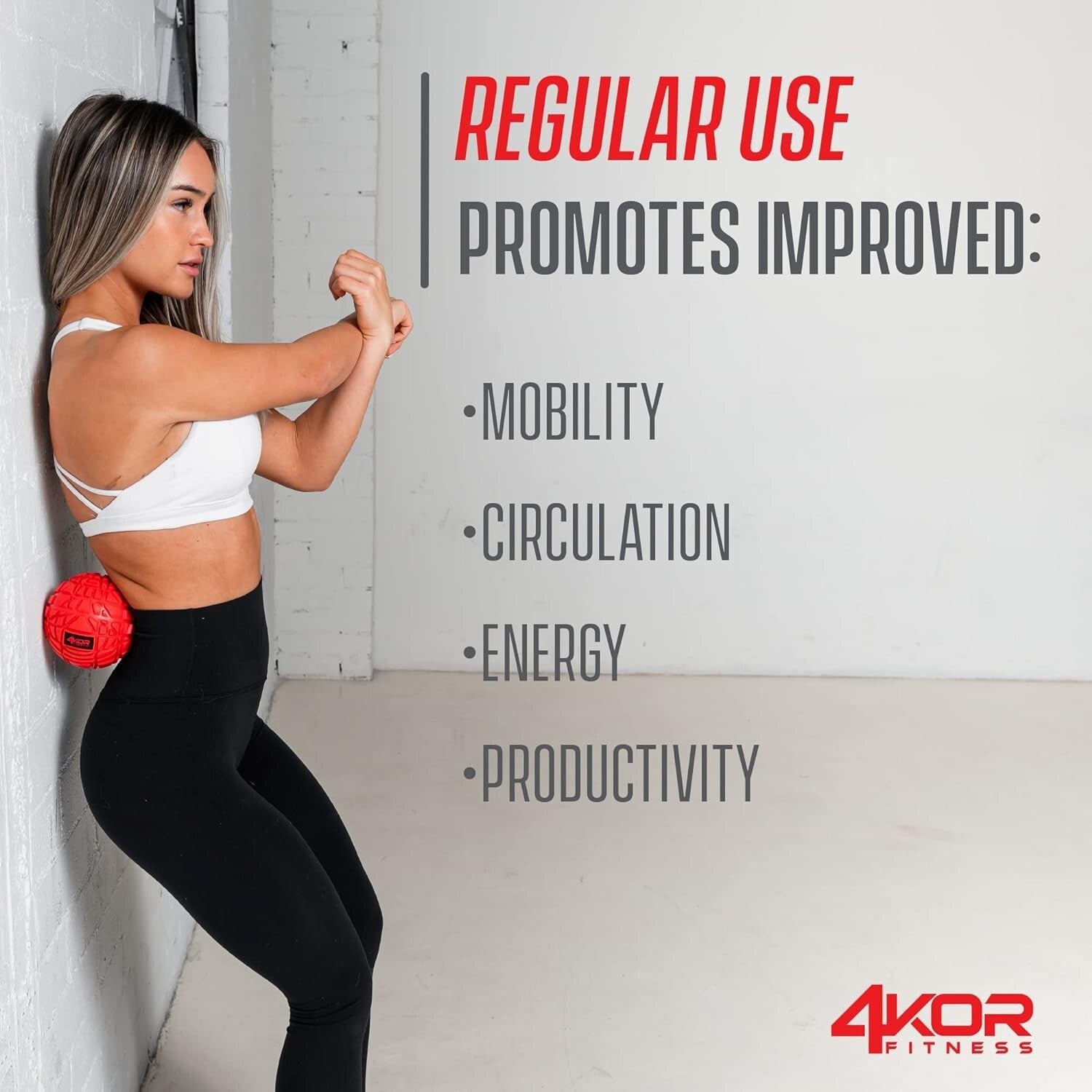 Customizable 4KOR Mobility Massage Balls - Effective Pain Relief for All Muscles