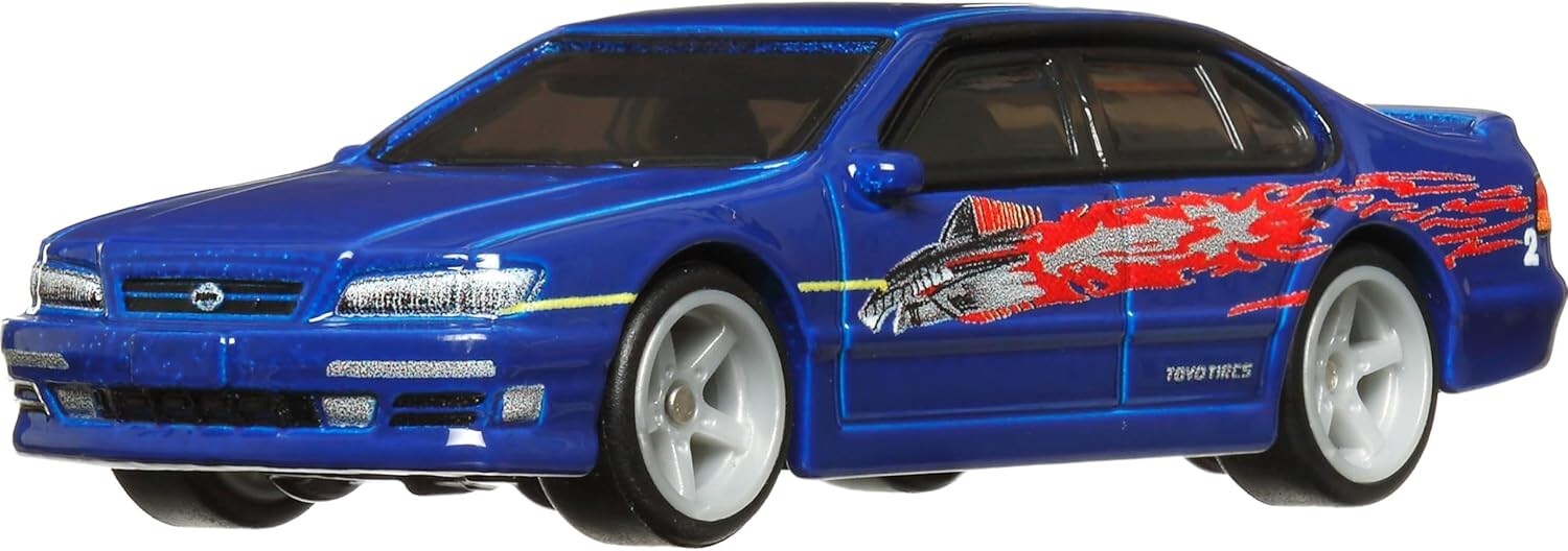 Fast & Furious Premium Bundle: 5 Die-Cast 1:64 Scale Toy Cars in Collectible Box
