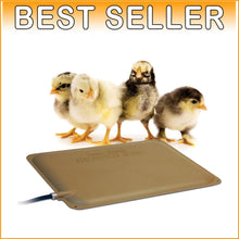 Load image into Gallery viewer, Thermo-Peep Heated Chicken Pad - Safe &amp; Energy Efficient 9X12 Coop Accessory
