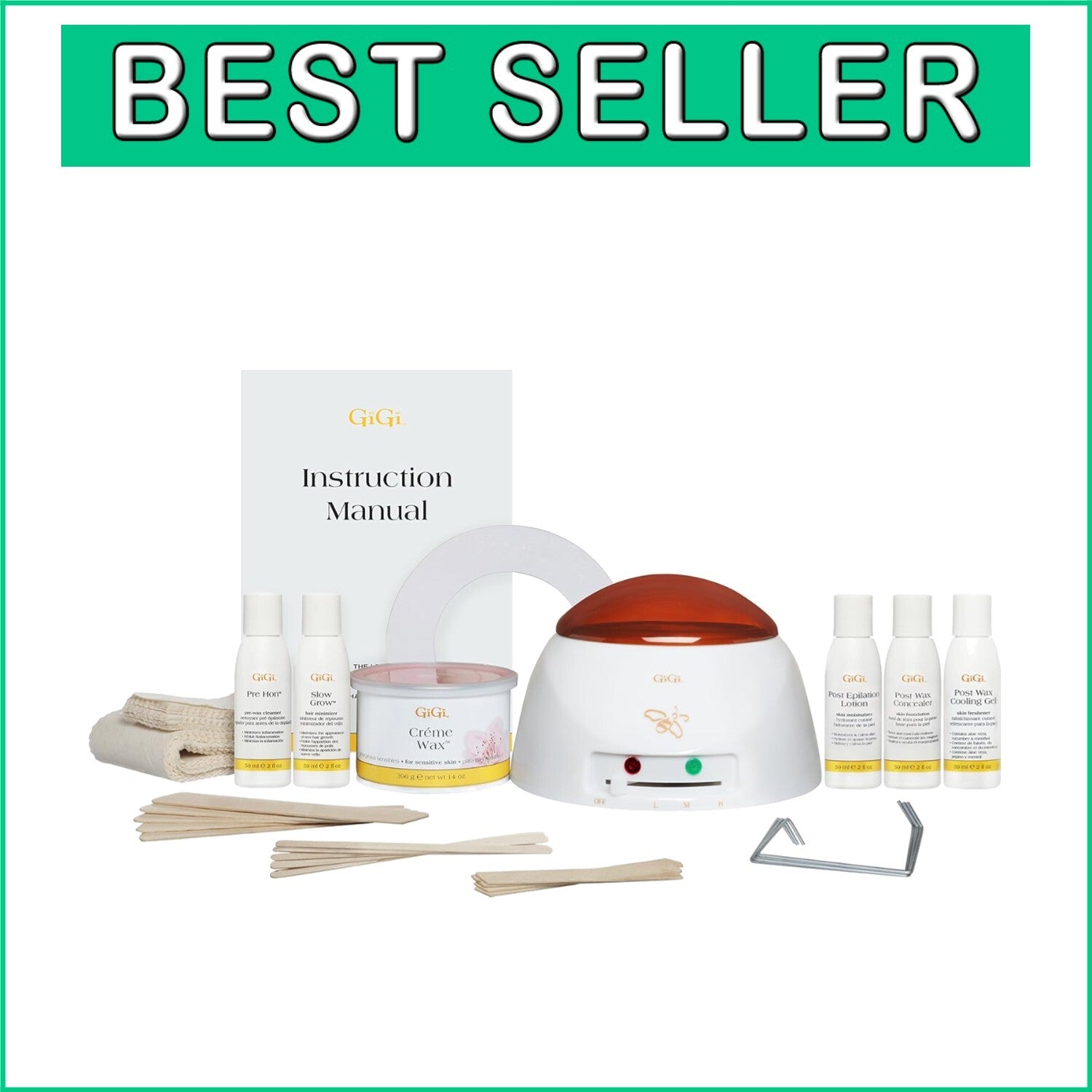 Professional Mini Wax Kit for Smooth Skin - Lightweight 1.38 lbs for Easy Use