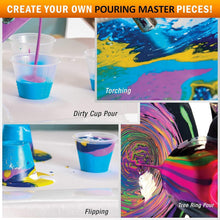 Load image into Gallery viewer, Effortless 64-Ounce Metallic Pouring Paint - 24 Karat Gold for Stunning Art