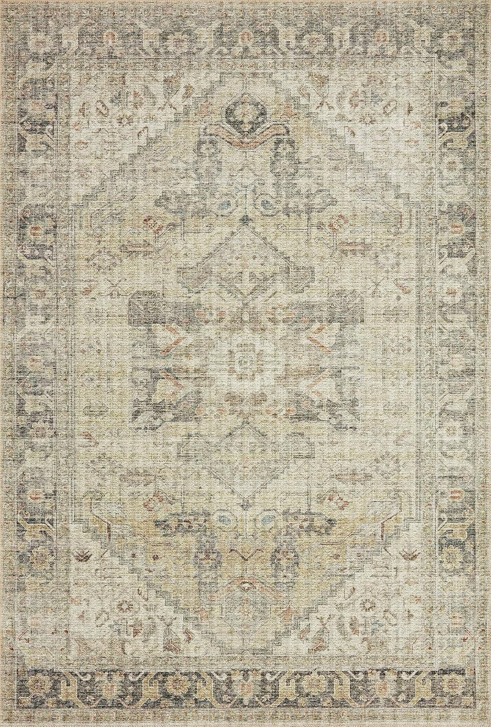 Elegant 6' x 9' Traditional Area Rug - Stain Resistant & Durable Polyester
