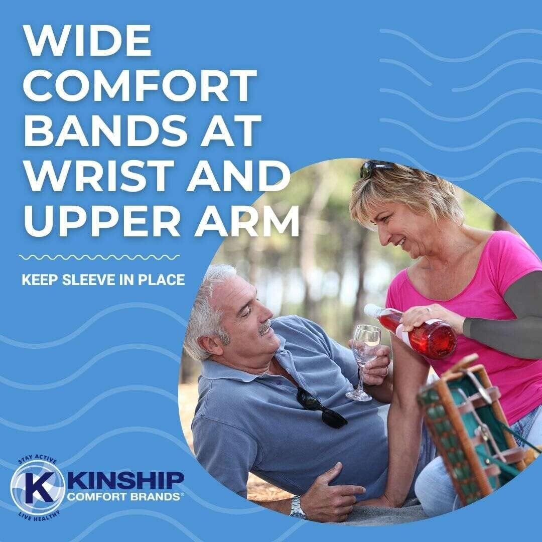 Durable Arm Sleeves for Lymphedema and Arthritis - Unisex Sizes Available