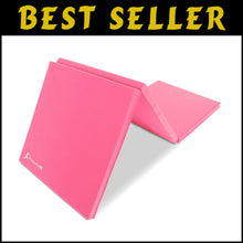 Load image into Gallery viewer, Durable Tri-Fold Workout Mat with Joint Protection - Ideal for Gymnastics &amp; Yoga