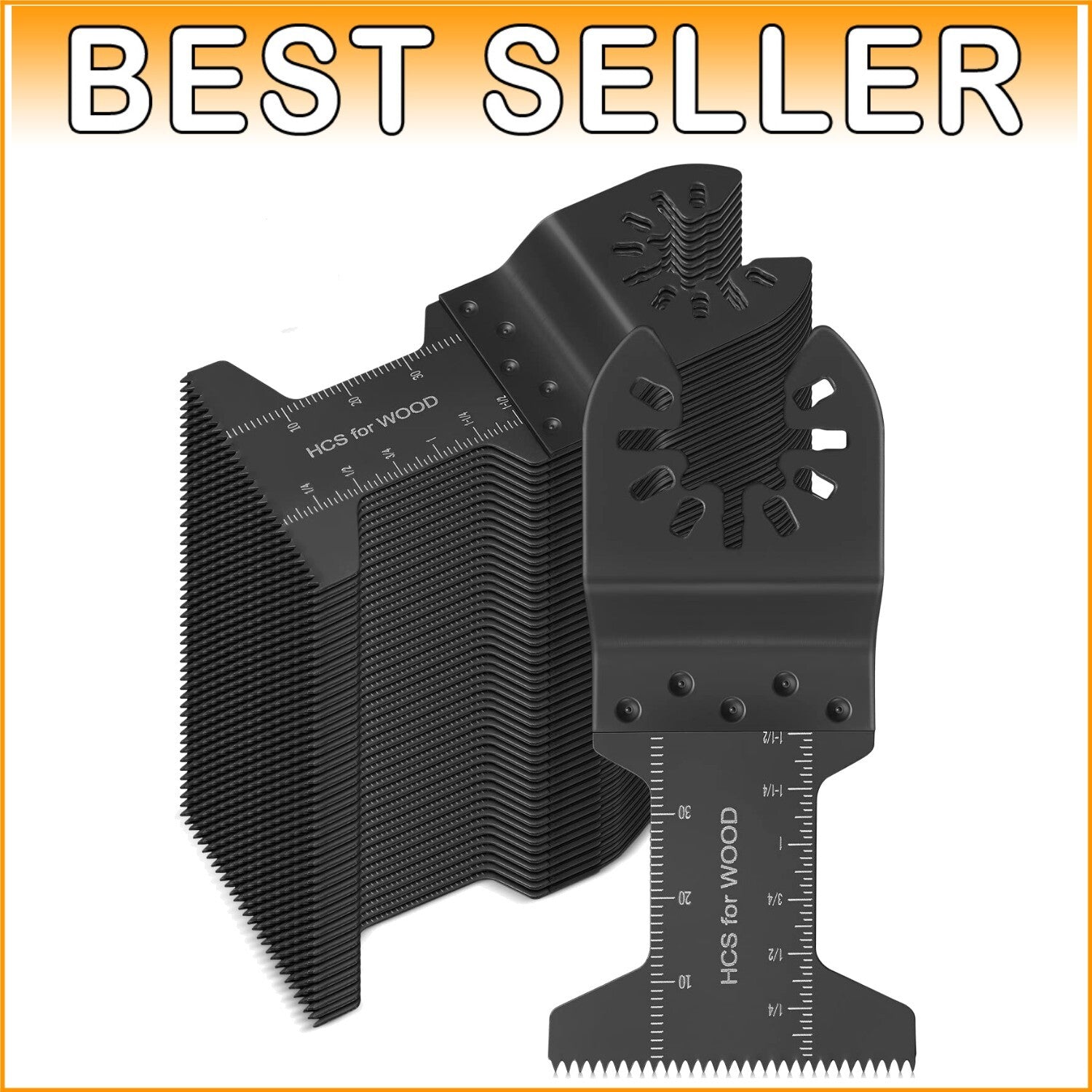 Efficient 50pcs Quick Release Oscillating Blades for All Your DIY Projects