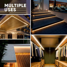 Load image into Gallery viewer, ETL-Listed 150FT LED Neon Rope Lights - 3000K Warm White, Waterproof &amp; Flexible