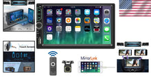 Load image into Gallery viewer, Premium 7-Inch Car Stereo with Bluetooth Hands-Free, Backup Camera Functionality