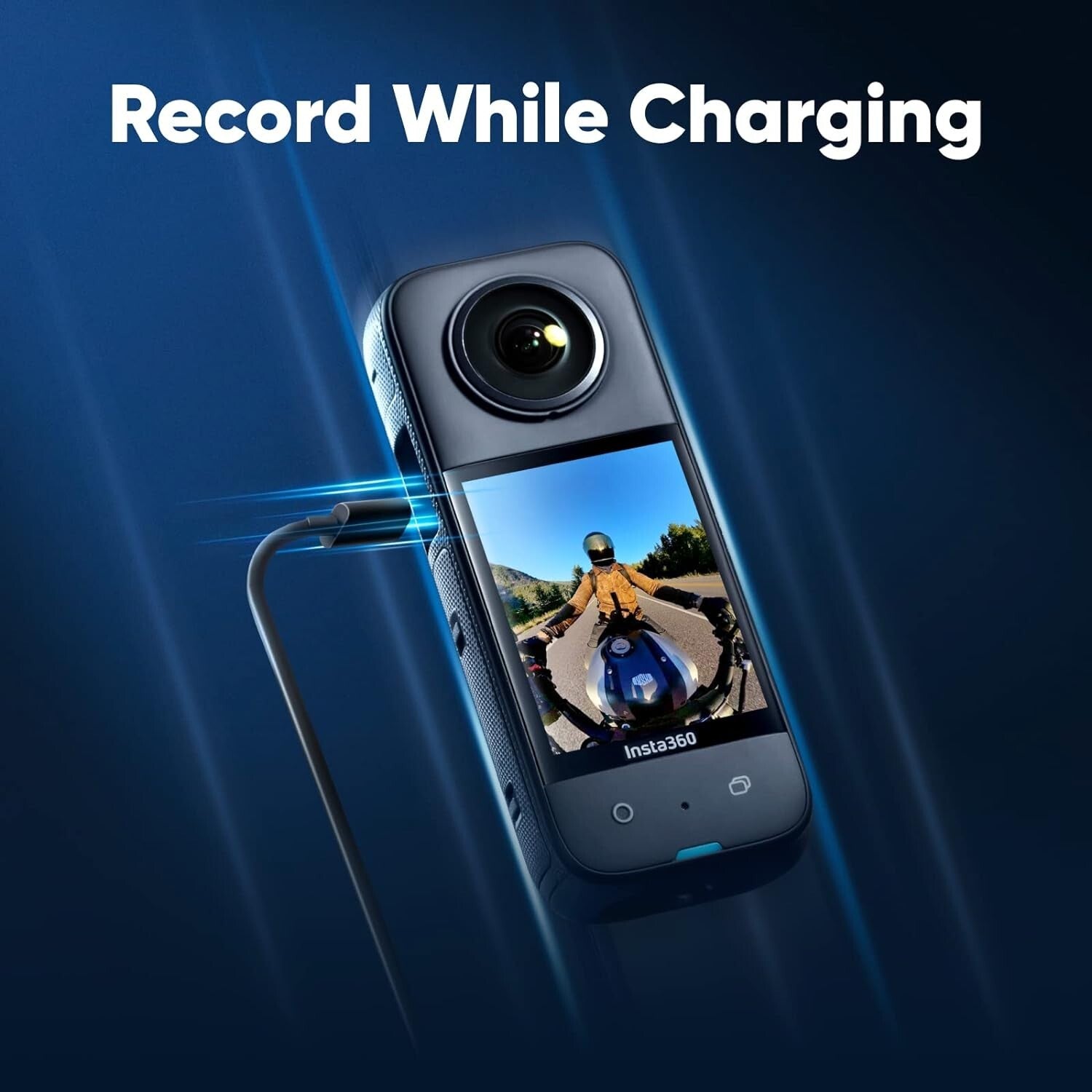 Ultimate X3 5.7K 360 Action Camera Bundle - Mounts & Selfie Stick Included