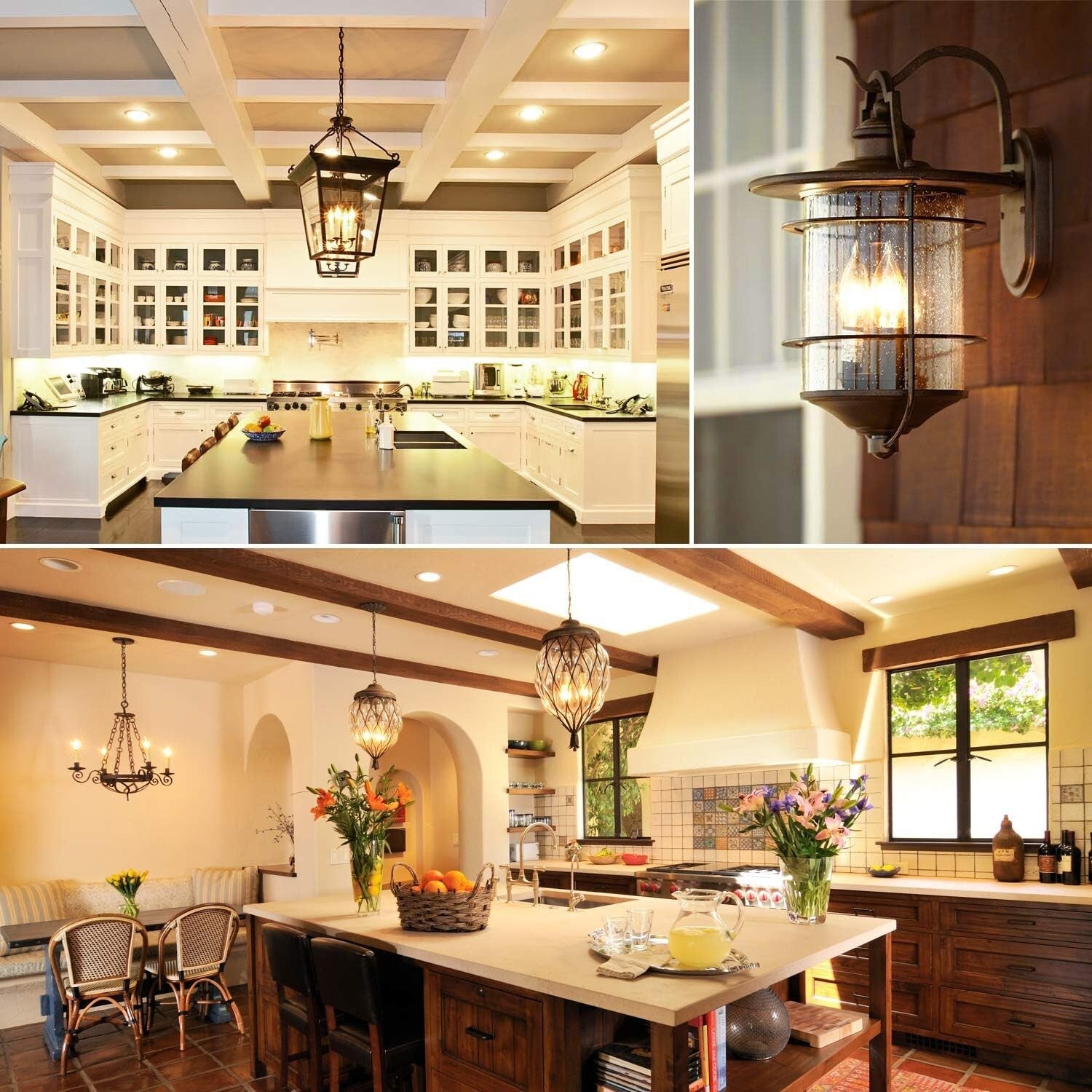 12-Pack Vintage Edison LED Candelabra Bulbs - Dimmable 60W Equivalent Warm White