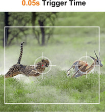 Load image into Gallery viewer, Premium 4K Game Camera - 130° Wide-Angle, No Glow Infrared for Clear Night Shots