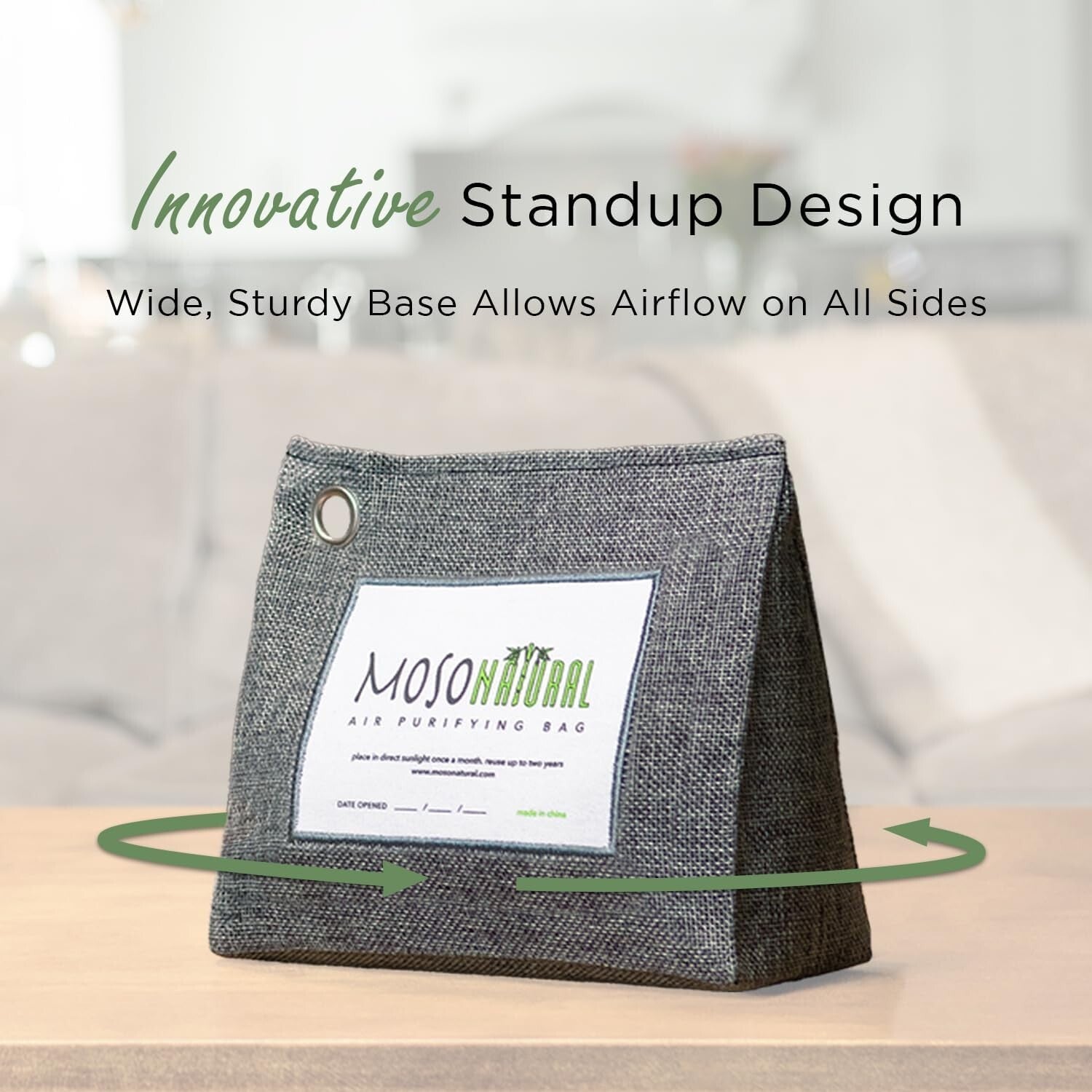 Versatile Bamboo Charcoal Air Purifying Bags for Home & Laundry Odor Control