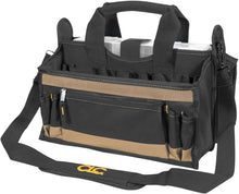Load image into Gallery viewer, Professional 16 Pocket Tool Bag with Adjustable Strap &amp; Easy Access Parts Tray