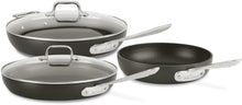 Load image into Gallery viewer, Induction Compatible Nonstick Fry Pans - HA1 Hard Anodized 5-Piece Collection