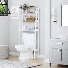 Load image into Gallery viewer, Maximize Space with our Stylish 3-Tier Over Toilet Bathroom Organizer Rack