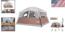 Load image into Gallery viewer, Double Layer Windproof &amp; Waterproof Tent for 6 - Ideal for Family Adventures