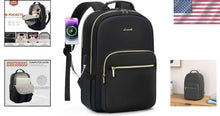 Load image into Gallery viewer, Lightweight 15.6-Inch Laptop Backpack with Anti-Theft Pocket and USB Charger