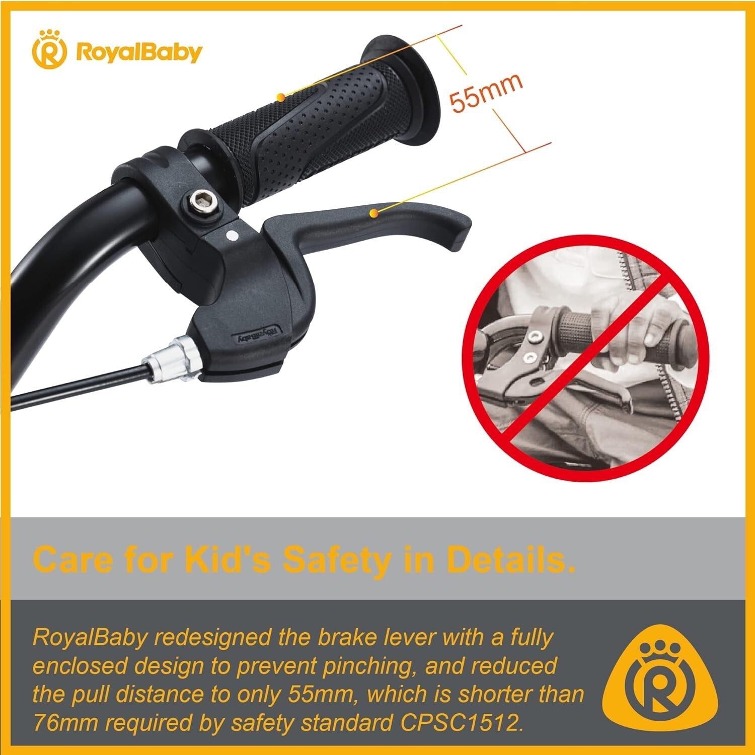 Adjustable 18 Inch Kids Bicycle with Water Bottle - Perfect for Learning Fun