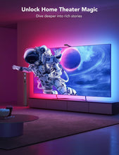 Load image into Gallery viewer, Dynamic 16.4ft TV LED Backlight with RGBIC and Dual Cameras for Festive Viewing