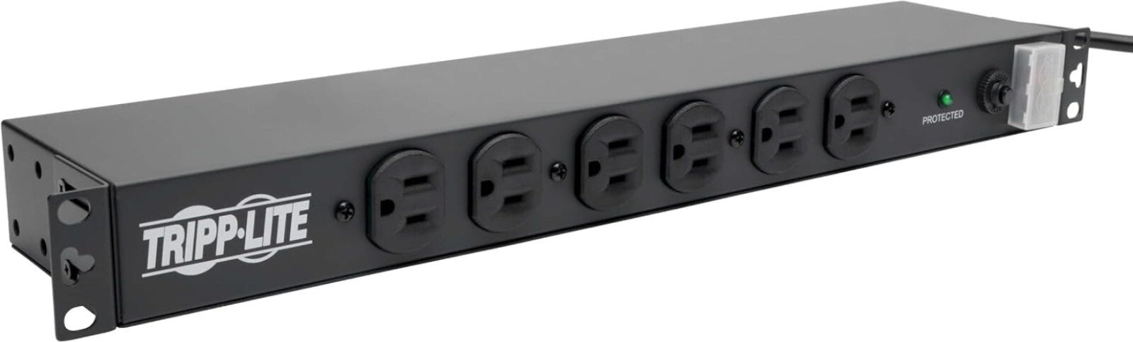 Premium 1U Rackmount Surge Protection Power Strip – 15A, 14 Outlets, 15ft Cord