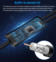 Load image into Gallery viewer, Superior 4K HD TV Antenna - 1800+ Mile Range, Outdoor/Indoor Use, Easy Install