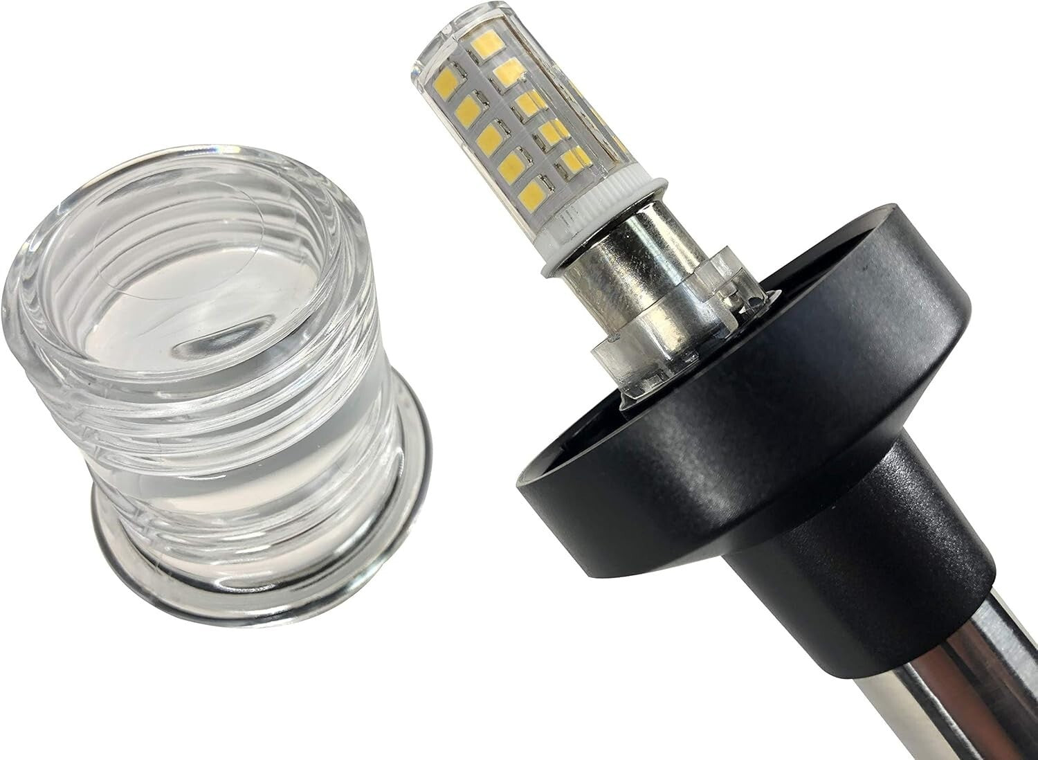 360-Degree Nature White LED Navigation Light for Boating - USCG Certified