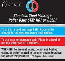 Load image into Gallery viewer, Compact Stainless Steel Massage Roller Balls - Hot Cold Relief &amp; Mobility