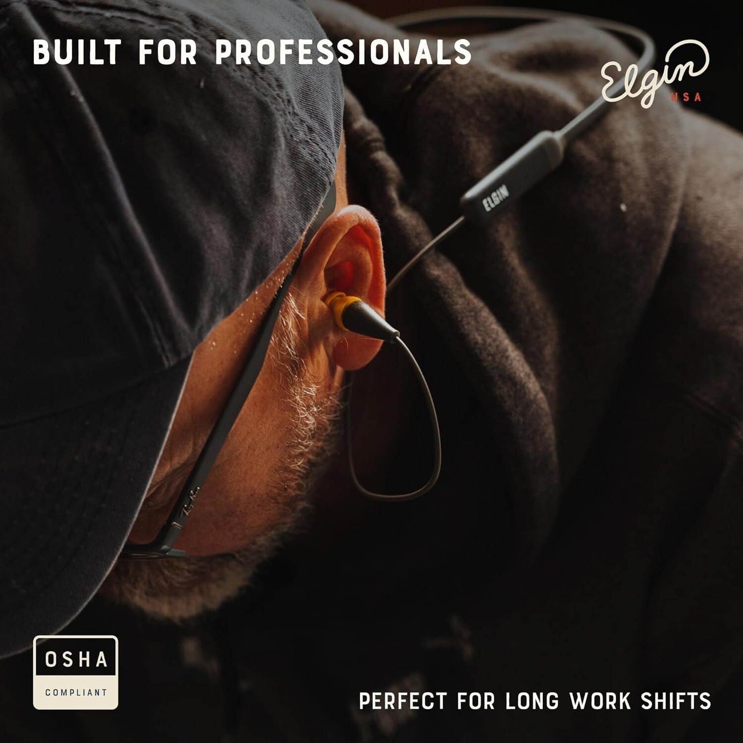 All-Weather Bluetooth Safety Earbuds - Perfect for Construction & Outdoor Sports