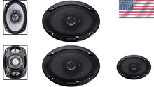 Load image into Gallery viewer, 400-Watt 6x9 Flush Mount Coaxial Car Speakers - Easy Install Stereo Pair