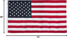 Load image into Gallery viewer, FMAA Certified 5' x 8' American Flag - Sturdy 2-Ply Polyester for Proud Displays