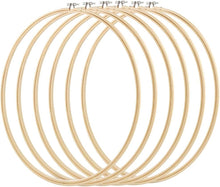 Load image into Gallery viewer, Large 16 Inch Wood Embroidery Hoops - Perfect for Craft Projects and Décor