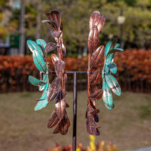 Load image into Gallery viewer, Large 360-Degree Copper Wind Spinner - Stunning Outdoor Kinetic Sculpture