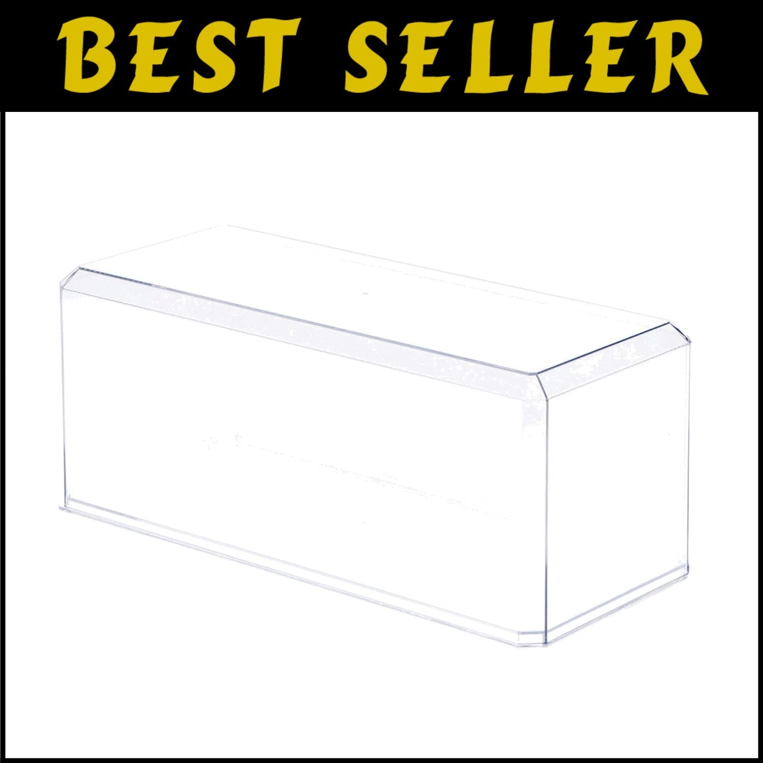 Stackable Clear Display Case (13" W x 5.5" D) for Model Cars & Figurines