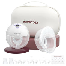Load image into Gallery viewer, M5 Double-Sealed Wearable Pump - Effortless Breastfeeding with 2 Pumps in Lilac
