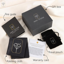 Load image into Gallery viewer, Unisex 14K Gold Zirconia Studs - Waterproof, Versatile Earrings for Any Occasion