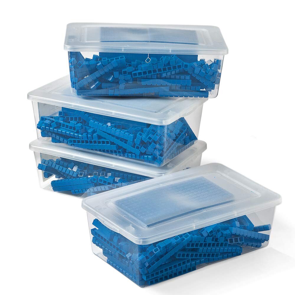 Complete 644-Piece Base Ten Block Set - Perfect for Classroom & Home Learning