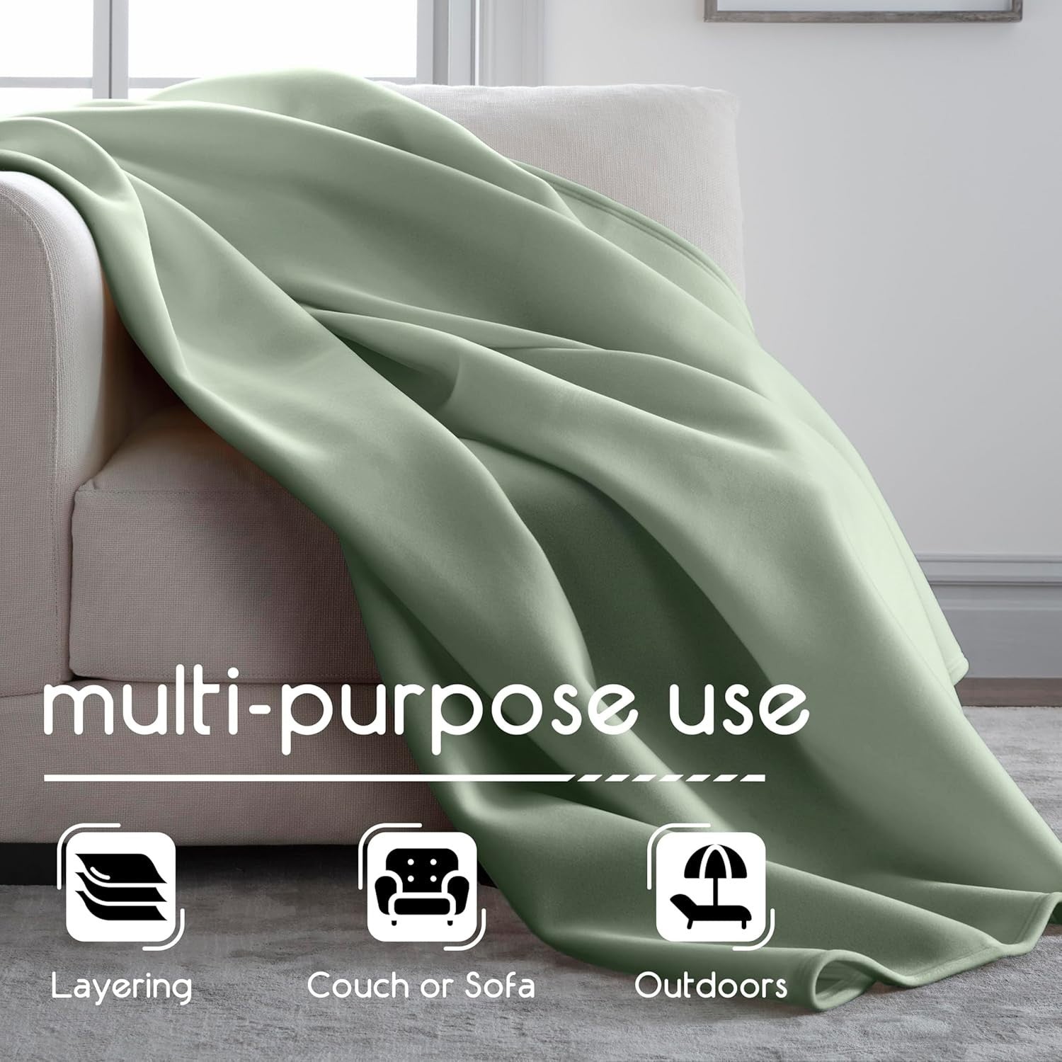 Premium King Size Throw Blanket - Lightweight, Plush, and Durable - Pet Friendly