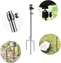 Load image into Gallery viewer, Universal Thread Camera Stand Mount - 4 Pack Adjustable Stainless Steel Clamp