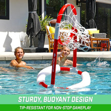 Load image into Gallery viewer, Splash Pass Football Game: Fun Pool Activity with 4 Footballs - Ultimate Summer