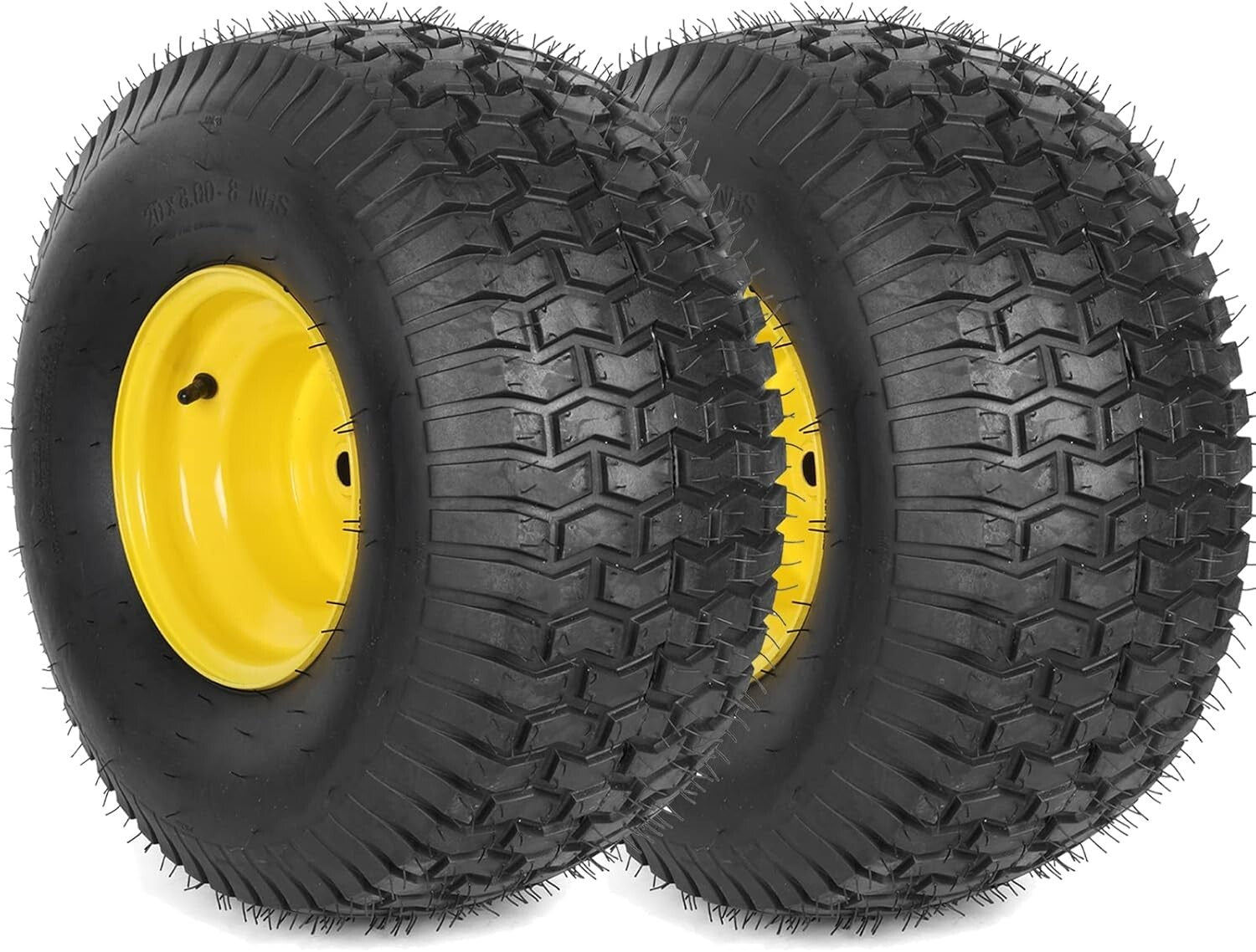 Replace Your John Deere Tires - 20" Tubeless Assemblies with Exceptional Grip