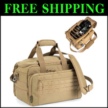 Load image into Gallery viewer, Multi-Functional Pistol Carrying Bag with Lockable Zipper &amp; Comfortable Strap